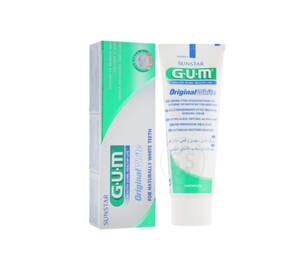 Зубна паста "Природньо білі зуби" GUM Original White 75 мл