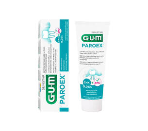 Щоденна зубна паста GUM Paroex 0,06% хлоргексидина + СРС 75 мл