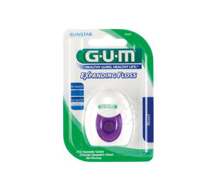 Зубна нитка з ефектом розширення GUM Expanding Floss