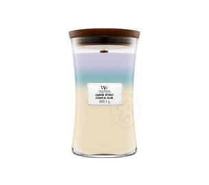 Ароматична свічка з ароматом чистоти WOODWICK Trilogy Calming Retreat 610 г