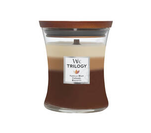Ароматична свічка з тришаровим ароматом WOODWICK Trilogy Café Sweets 275 г