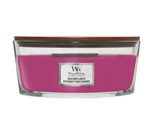 Ароматическая свеча с ароматом свеклы, ягод и апельсина WOODWICK Medium Wild Berry & Beets 453г