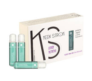 Ультраконцентрований лосьйон з гіалуроновою кислотою KEEN STROK Lotion Nutritive S.O.S. Hair Oil 12*12 мл