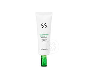 Сонцезахисний крем з екстрактом чайного дерева DR. CEURACLE Tea Tree Purifine Green Up Sun SPF 50+ PA++++ 50 мл
