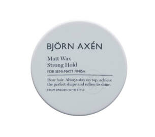 Воск сильной фиксации с матовым финишем BJORN AXEN Matt Wax Strong Hold 80 мл