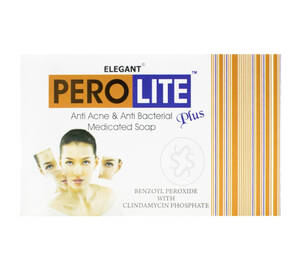 Мило від акне з кліндаміцином PEROLITE Anti Acne&Anti Bacterial Medicated Soap 75 г