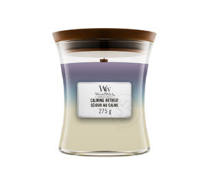 Ароматична свічка з ароматом чистоти WOODWICK Trilogy Calming Retreat 275 г