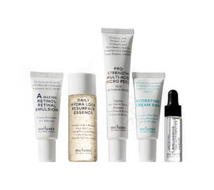 Набір мініатюр в косметичці MELUME Skinsational Starter Kit 