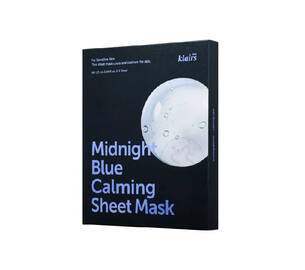 Тканевая успокаивающая маска DEAR, KLAIRS Midnight Blue Calming Sheet Mask 5 шт