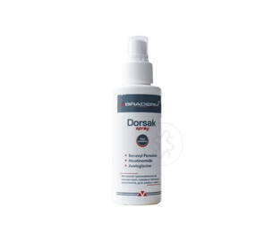 Активний протизапальний спрей для тіла BRADERM Dorsak Spray 100 мл