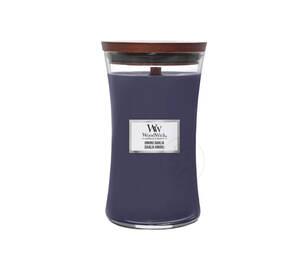 Ароматична свічка з нотами дерева хінокі, сливи та жоржини WOODWICK Hinoki Dahlia 609 г