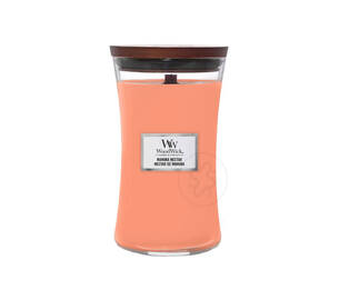 Ароматична свічка з нотами персика, меду і манго WOODWICK Manuka Nectar 609 г