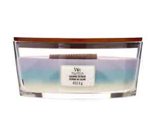 Ароматична свічка з ароматом чистоти WOODWICK Trilogy Calming Retreat 453 г