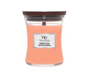 Ароматична свічка з нотами персика, медом і манго WOODWICK Manuka Nectar 275 г