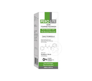 Пінка для вмивання проти акне PEROLITE Acne Cleanser with 1% Benzoyl Peroxide 100 мл