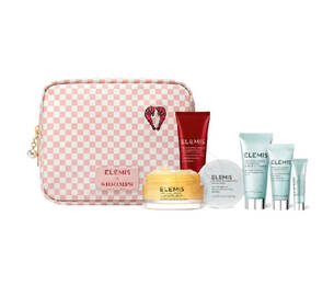 Колекція бестселерів у дизайнерській косметичці ELEMIS Shrimps Travel Icons Collection