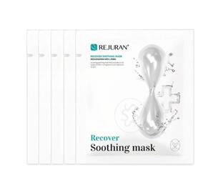 Заспокійлива маска для відновлення шкіри обличчя REJURAN Recover Soothing Mask 5 шт