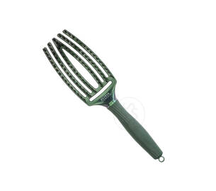 Щітка масажна OLIVIA GARDEN Finger Brush Care Ionic Green Emerald