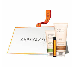Набір для волосся "Гладкість та блиск" CURLYSHYLL Smooth and Shine Kit