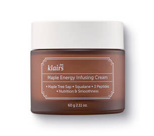 Живильний крем з соком клену DEAR, KLAIRS Maple Energy Infusing Cream 60 мл