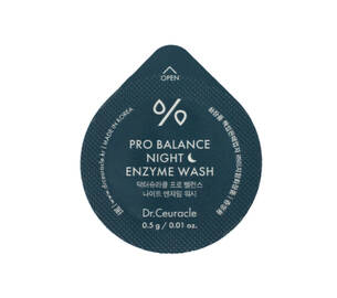 Вечірня ензимна пудра з пробіотиками DR. CEURACLE Pro-Balance Night Enzyme Wash 0.5 г