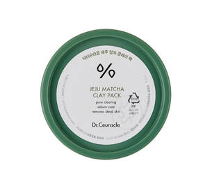 Очищуюча глиняна маска з чаєм матча DR. CEURACLE Jeju Matcha Clay Pack 115 г
