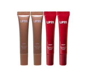 Набір блисків для губ LIPSS Lipper Latte and Cherry Lip Gloss 4 шт