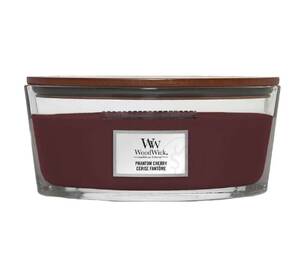 Ароматична свічка з ароматом темної вишні та амбри WOODWICK Phantom Cherry 453 г