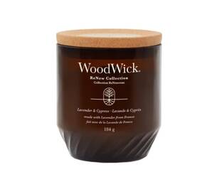 Свічка з ароматом кипарису та лаванди WOODWICK ReNew Collection Lavender and Cypress 184 г