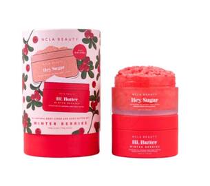 Подарунковий набір для догляду за тілом «Брусниця» NCLA BEAUTY Winter Berries Body Care Gift Set