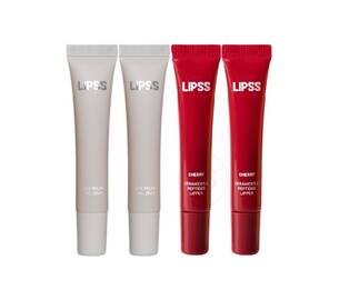 Набір блисків для губ LIPSS Sparkling Holiday and Cherry Lip Gloss 4 шт