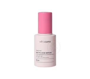 Незмивна сироватка-пілінг із молочною кислотою WHOCARES Gentle Peel Lactic Acid Serum 30 мл