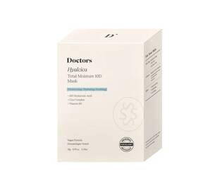 Тканинна маска з 10 формами гіалуронової кислоти та центелою DOCTORS Hyalcica Total Moisture 10 D Mask Pack 10 шт