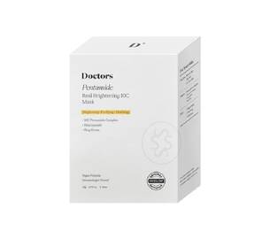 Тканинна маска для освітлення та рівного тону шкіри DOCTORS Pentamide Real Brightening 10C Mask 10 шт