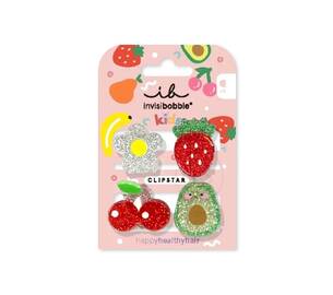 Набор заколок для волос INVISIBOBBLE Clipstar Kids Frutti Fun 4 шт