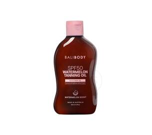 Масло для засмаги з насінням кавуна BALIBODY Watermelon Tanning Oil SPF 50 100 мл