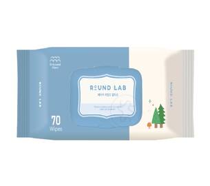 Детские очищающие салфетки ROUND LAB Baby Mild Wet Wipes 70 шт