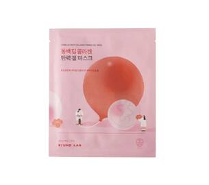 Гелева маска з колагеном ROUND LAB Camellia Deep Collagen Firming Gel Mask 1 шт