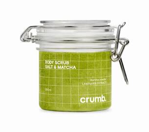 Сольовий скраб для тіла CRUMB з пудрою Matcha та екстрактом ламінарії 200 мл