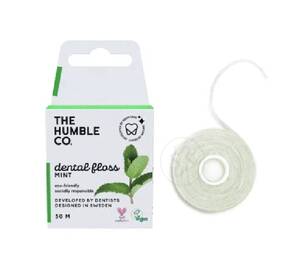 Зубна нитка-флос зі смаком м’яти THE HUMBLE CO Dental Floss Mint 50 мл