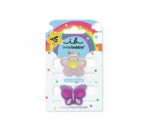 Заколки для волосся INVISIBOBBLE Clipstar Kids Glow Happy Flower 2 шт