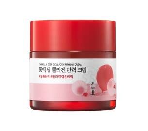 Крем з колагеном ROUND LAB Camellia Deep Collagen Firming Cream 50 мл