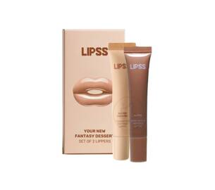 Набір блисків для губ LIPSS Lipper Salted Caramel and Latte Lip Gloss 2 шт
