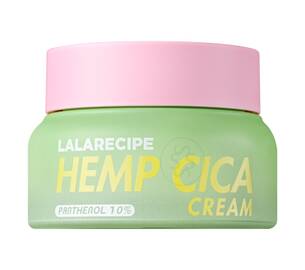 Зволожуючий крем з екстрактом насіння коноплі LALARECIPE Hemp Cica Cream 50 мл