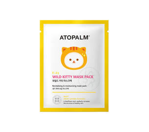 Маска тканинна розгладжуюча для дітей ATOPALM Wild Kitty Mask Pack Kids 15 г