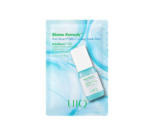 Заспокійлива тканинна маска UIQ Biome Remedy Pore Reset PDRN Calming Mask Sheet 22 мл