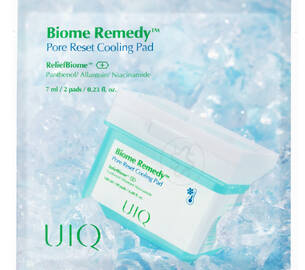 Охолоджувальні педи для зменшення пор UIQ Biome Remedy Pore Reset Cooling Pad 2 шт