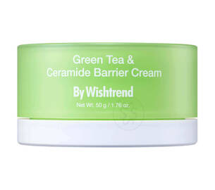 Відновлювальний крем із зеленим чаєм та церамідами BY WISHTREND Green Tea & Ceramide Barrier Cream 50 мл