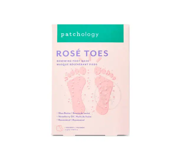 Освіжаюча маска для ніг з екстрактом троянди PATCHOLOGY Serve Chilled Rose Toes 1 пара