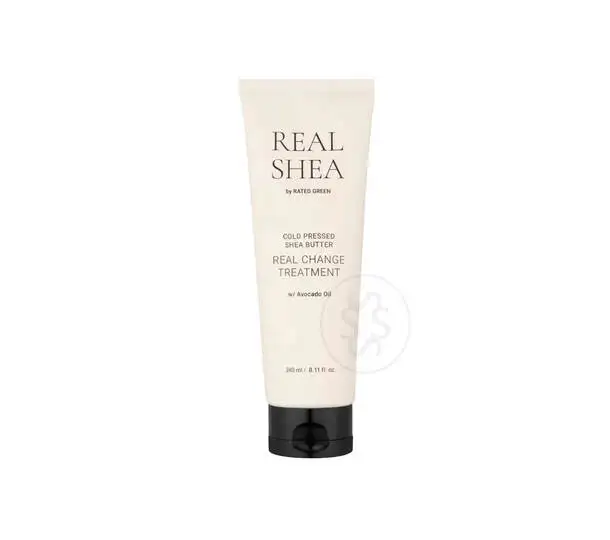 Питательная маска для волос с маслом ши Rated Green RATED GREEN REAL SHEA COLD PRESSED SHEA BUTTER REAL CHANGE TREATMENT 240 ml